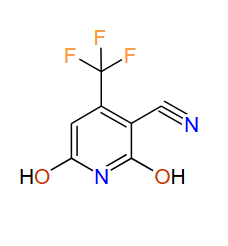 3-Cyano-2,6-dihydroxy-4-(trifluoromethyl)pyridine, 97%