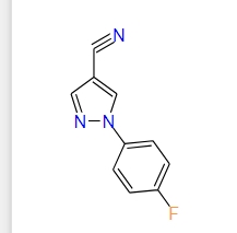 1-(4-Fluorophenyl)-1H-pyrazole-4-carbonitrile, 97%