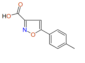 5-p-Tolylisoxazole-3-carboxylic acid, 97%