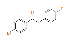 1-(4-Bromophenyl)-2-(4-fluorophenyl)ethanone, 95%