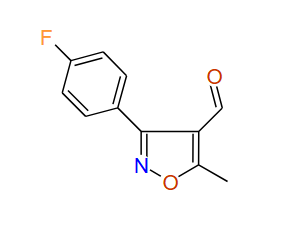 3-(4-Fluorophenyl)-5-methylisoxazole-4-carbaldehyde, 97%
