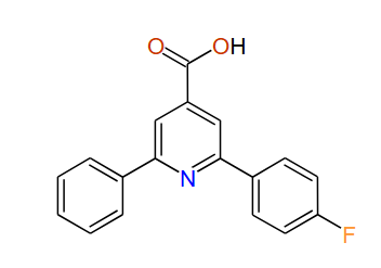 2-(4-Fluorophenyl)-6-phenylpyridine-4-carboxylic acid, 97%