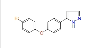 5-(4-(4-Bromophenoxy)phenyl)-1H-pyrazole, 97%