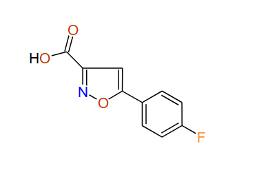 5-(4-Fluorophenyl)isoxazole-3-carboxylic acid, 97%