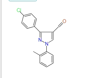 3-(4-Chlorophenyl)-1-o-tolyl-1H-pyrazole-4-carbaldehyde, 97%