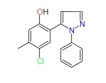 5-(5-Chloro-2-hydroxy-4-methylphenyl)-1-phenylpyrazole, 97%