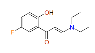 (E)-3-(Diethylamino)-1-(5-fluoro-2-hydroxyphenyl)prop-2-en-1-one, 97%