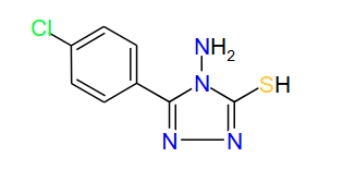 3-Mercapto-4-amino-5-(p-chlorophenyl)1,2,4-triazole, 97%