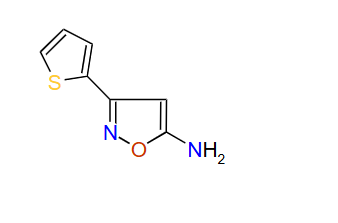 3-(Thiophen-2-yl)isoxazol-5-amine, 97%