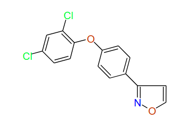 3-(4-(2,4-Dichlorophenoxy)phenyl)isoxazole, 97%